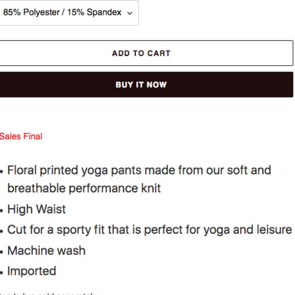 🌺 Splendid Leggings size Large 10-12 High Waist Floral Leggings - Picture 4 of 6